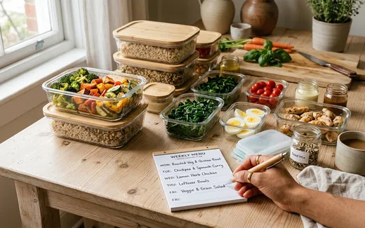 Batch cooking realista: pequeños preparativos entre semana